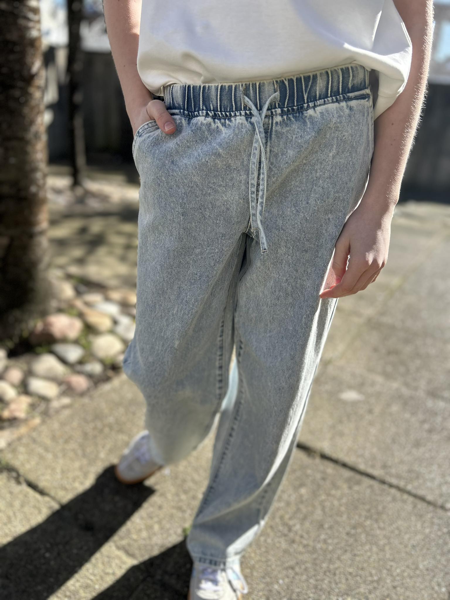 VMVALERIA Jeans - Light Blue Denim
